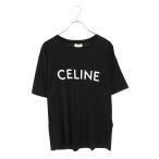 セリーヌ サイズ_S 2X681671Q ルーズフィットロゴプリントTシャツ 中古 BS99