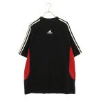 バレンシアガ サイズ:1 724554 TNVA6 ×adidas オーバーサイズTシャツ 中古 SB01
