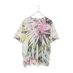 セリーヌ サイズ:M 2X59G649V.14PX ルーズフィットタイダイロゴTシャツ 中古 OM10