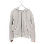 モンクレール サイズ_M MAGLIA CARDIGAN ロゴワッペンジップパーカー 中古 FK04