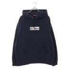 シュプリーム サイズ:XL Bling Box Logo Hooded Sweatshirt ブリングボックスロゴプルオーバーパーカー 中古 BS99