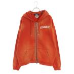 ディースクエアード サイズ:L 22AW S71HG0123 スタッズ装飾ジップアップパーカー 中古 BS99