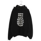 バレンシアガ サイズ:XXS 641679 TJV93 ダメージ加工プルオーバーパーカー 中古 SB01