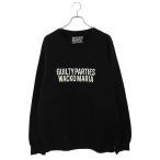 ワコマリア スウェット サイズ_XL フロントプリントクルーネックスウェット 中古 BS99
