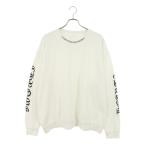 ショッピングクロムハーツ クロムハーツ スウェット サイズ:XL SWTSHRT PLVR ネックロゴスウェット 中古 SJ02