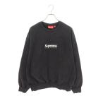 ショッピングシュプリーム シュプリーム サイズ:L 25SS Washed Box Logo Crewneck ウォッシュドボックスロゴクルーネックスウェット 中古 SB01