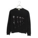 サンローランパリ サイズ:M 582208 YBKH2 パームツリープリントスウェット 中古 OM10