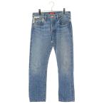 ショッピングsupreme シュプリーム SUPREME リーバイス Levis 501 jeans サイズ:30インチ ウォッシュドデニムパンツ 中古 BS99