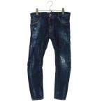 ディースクエアード サイズ_44 S71LB0725 ペンキダメージ加工デニムパンツ 中古 BS99