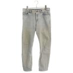 ルイヴィトン サイズ:28 21AW RM212Q LVP HJD70W ウォッシュ加工ストレートデニムパンツ 中古 BS99