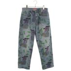 シュプリーム サイズ:30インチ ALL DOGS GO TO HEAVEN LOOSE FIT JEAN オールドッグゴートゥーヘブンデニムパンツ 中古 BS99