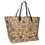 クロムハーツ トートバッグ LARGE BEACHES BAG 総柄プリントビーチトートバッグ 中古 OS06