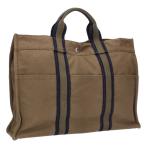 エルメス サイズ:MM フールトゥMM キャンバストートバッグ 中古 BS99