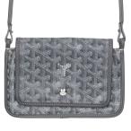 ショッピングゴヤール ゴヤール ポシェット・プリュメ PVCコーティングキャンバスポーチウォレットショルダーバッグ 中古 OM10