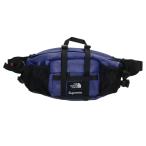 ショッピングシュプリーム シュプリーム ウエストバッグ ノースフェイス 18AW Leather Mountain Waist Bag レザーウエストバッグ 中古 BS99