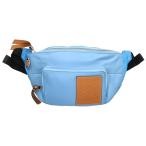  Loewe пуховка .-bam сумка дыра грамм Logo patch нейлон переключатель кожа сумка-пояс б/у BS99