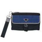 ショッピングクラッチ プラダ 2NH011 三角プレートナイロンクラッチバッグ 中古 BS99