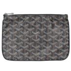 ショッピングゴヤール ゴヤール セナPM PVCレザーヘリンボーンクラッチバッグ 中古 SB01