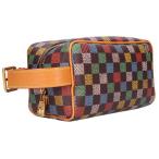  Louis Vuitton клатч 25SS N00151 запирающийся шкафчик dop комплект birz Damier многоцветный клатч б/у BS99