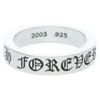 ショッピングforever クロムハーツ Chrome Hearts 6mm SPACER FOREVER/6mmスペーサーフォーエバー サイズ:25.5号 シルバーリング 中古 SS07