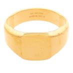 バレンシアガ リング サイズ:S ダブルフィンガー印台リング 中古 OM10