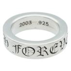 ショッピングforever クロムハーツ サイズ:10.5号 6mm SPACER FOREVER 6mmスペーサーフォーエバー シルバーリング 中古 NO05
