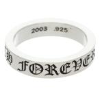 クロムハーツ リング サイズ:29号 6mm SPACER FOREVER 6mmスペーサーフォーエバー シルバーリング 中古 FK04
