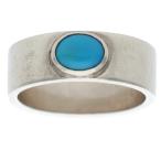 ゴローズ サイズ:23号 ターコイズ付き平打ち リング 中古 HJ08