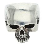 ショッピングスカル クレイジーピッグ サイズ:18号 スモールエビルスカル 3ホールマークシルバーリング 中古 BS99