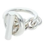 エルメス サイズ:53/12号 Croisette クロワゼットシルバーリング 中古 SB01