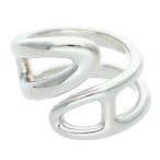 エルメス リング サイズ:47/7号 シェーヌダンクル パンクツイスト シルバーリング 中古 OM10