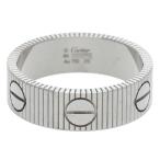 カルティエ サイズ:60/19号 CRB4247700 LOVEアンリミテッド K18WGゴールドリング 中古 SS13