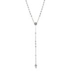 クロムハーツ CH ROSARY BEAD CHAIN CHロザリオビーズチェーン シルバーネックレス 中古 SS07
