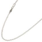 クロムハーツ サイズ_16inch NECKCHAIN R16 ロールチェーン16inch シルバーネックレス 中古 GZ11