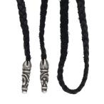 クロムハーツ LEATHER BRAID スクロール