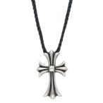 クロムハーツ CH CRS SML BC スモールCHクロスボロチップ シルバーネックレス 中古 OS06