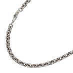 クロムハーツ サイズ:18inch PAPER CHAIN 18 ペーパーチェーン18inch シルバーネックレス 中古 SJ02