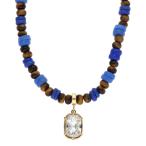  way ruzbona-Dream Necklace crystal верх бисер колье б/у BS99