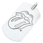 クロムハーツ ネックレストップ サイズ_LARGE D TAG LRG LT リップアンドタンドッグタグ ラージドッグタグネックレストップ 中古 SS07