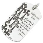 クロムハーツ ネックレストップ D TAG LRG LTD ラージドッグタグ 青山限定ラージドッグタグネックレストップ 中古 SJ02