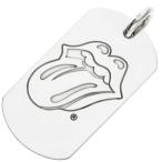クロムハーツ ネックレストップ サイズ_LARGE D TAG LRG LT リップアンドタンドッグタグ ラージドッグタグネックレストップ 中古 NO05