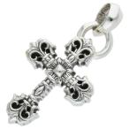 クロムハーツ FILIG CROSS-XSM W BALE フィリグリークロスXSベイル wベイル シルバーネックレストップ 中古 GZ11