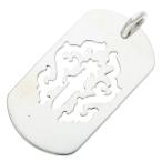 クロムハーツ ネックレストップ D TAG LRG DAGGER ダガーカットアウトドッグタグ ラージドッグタグネックレストップ 中古 SS07