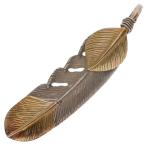 ショッピングハート タディアンドキング サイズ:MM ハートK18フェザー剣先K18 MMサイズ 左向きネックレストップ 中古 BS99