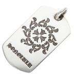 ショッピングLRG クロムハーツ ネックレストップ D TAG LRG LTD ラージドッグタグ ホノルル限定ラージドッグタグネックレストップ 中古 OK15