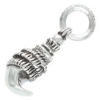 クロムハーツ CROW クロウ オールドペンダント シルバーネックレストップ 中古 SS07