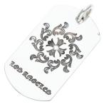 ショッピングLRG クロムハーツ D TAG LRG ロサンゼルス限定CHシャインラージドッグタグネックレストップ 中古 SS07