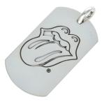 クロムハーツ ネックレストップ D TAG LRG LT リップアンドタンドッグタグ ラージドッグタグネックレストップ 中古 OK15