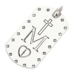 クロムハーツ ネックレストップ D TAG LRG MAPPLE THORPE メイプルソープドッグタグ ラージドッグタグネックレストップ 中古 SS07