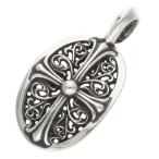  Chrome Hearts CLSC OVAL Classic овальный серебряный колье верх б/у GZ11
